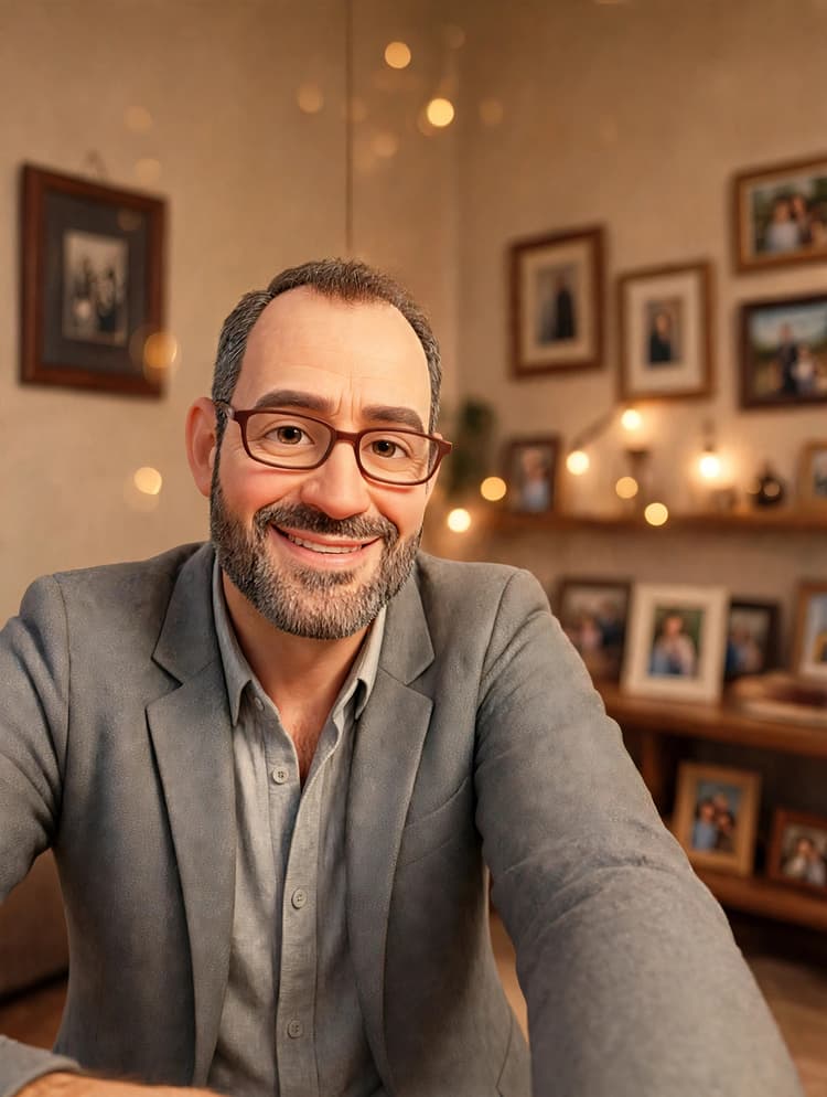 Jason Nutt, Pixar-style portrait